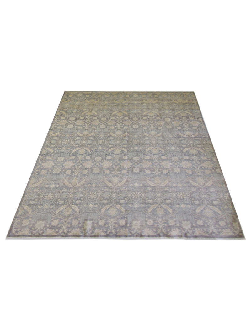 Pacific Ziegler 40706 Grey Ivory Transitional Hand Knotted Rug