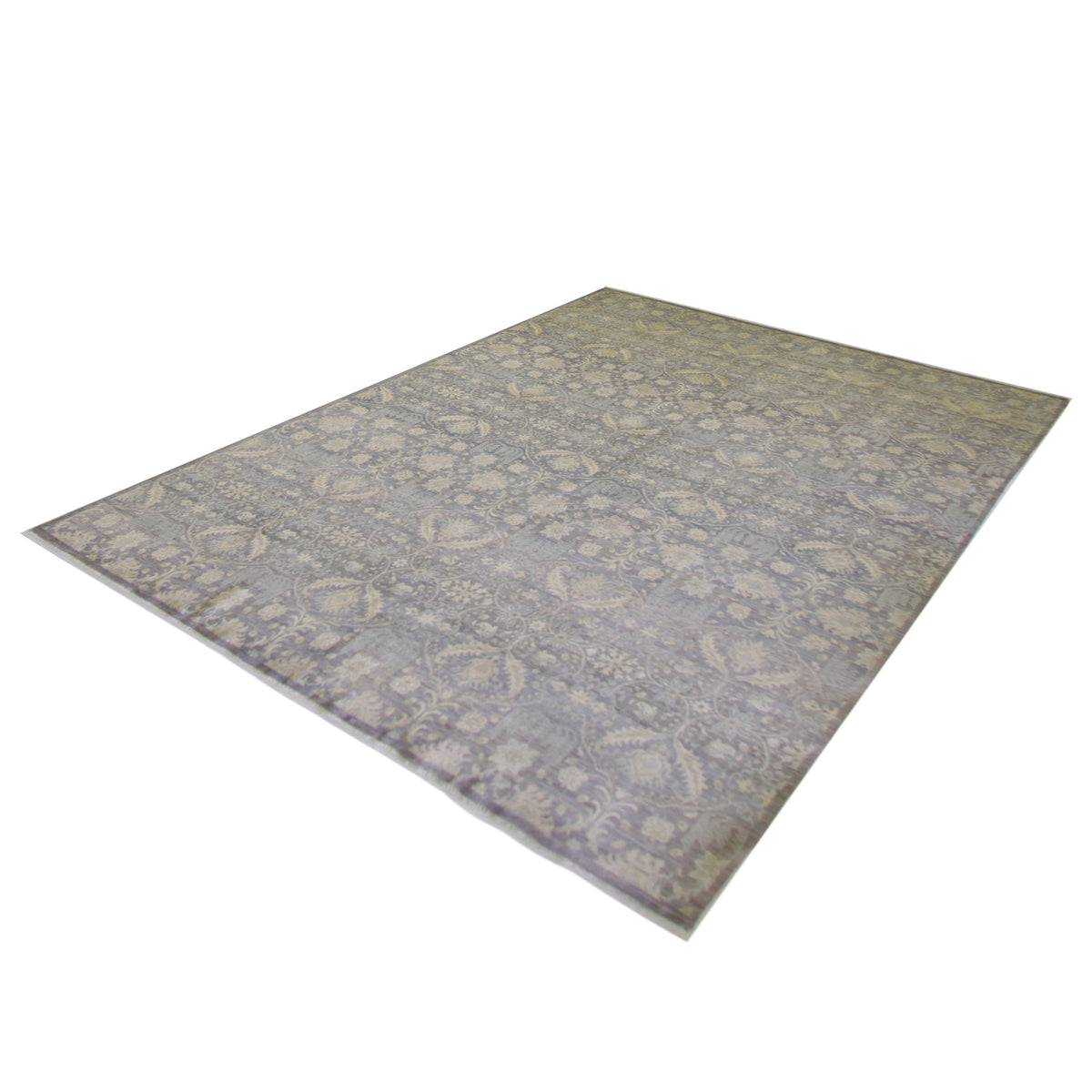 Pacific Ziegler 40706 Grey Ivory Transitional Hand Knotted Rug