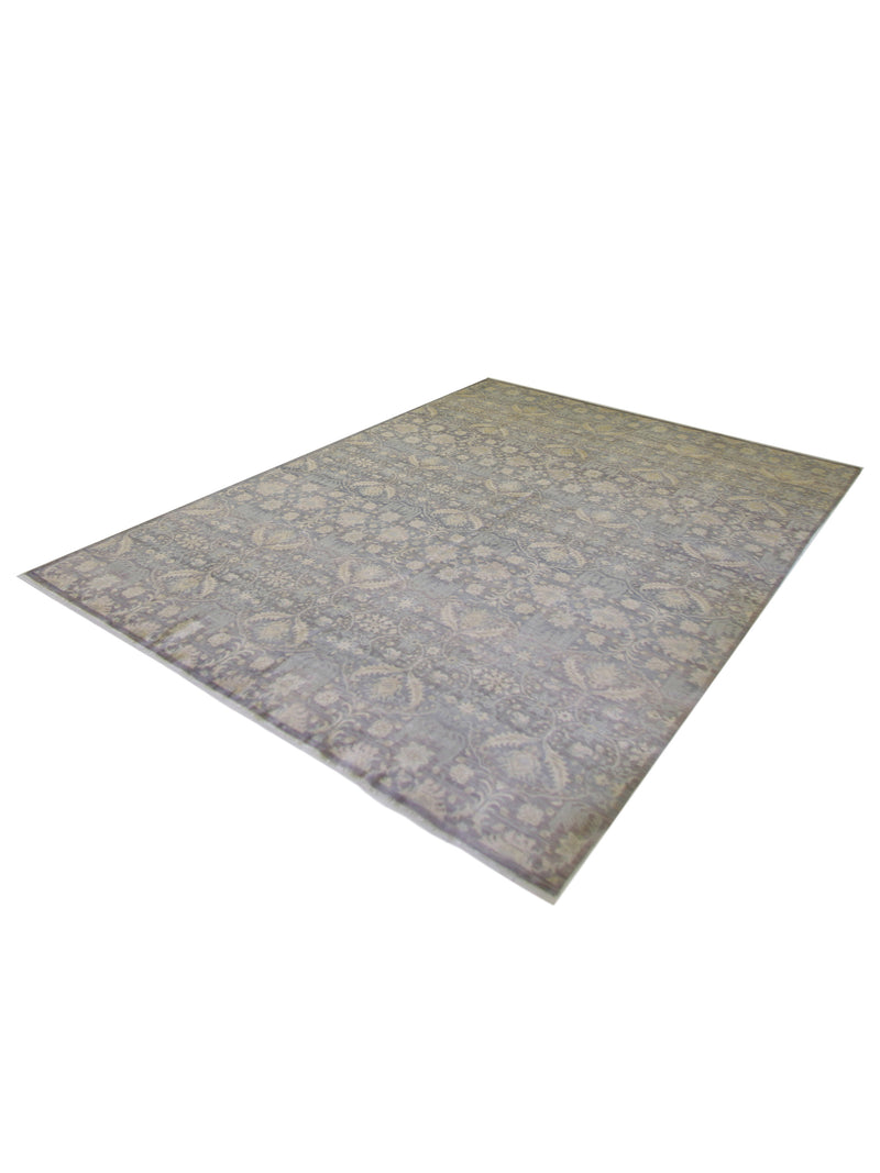 Pacific Ziegler 40706 Grey Ivory Transitional Hand Knotted Rug