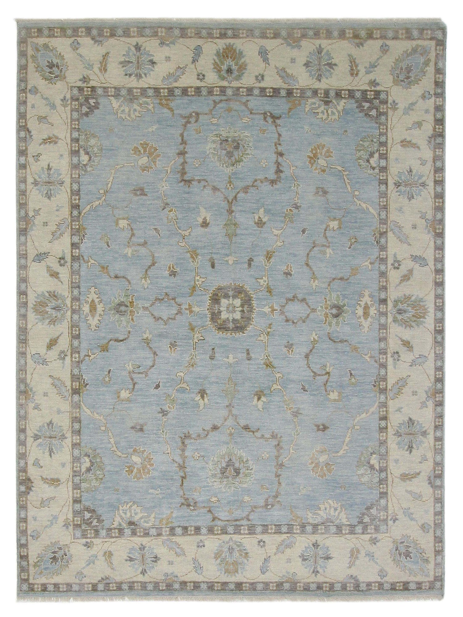 Pacific Angora  Lt.Blue Ivory Traditional