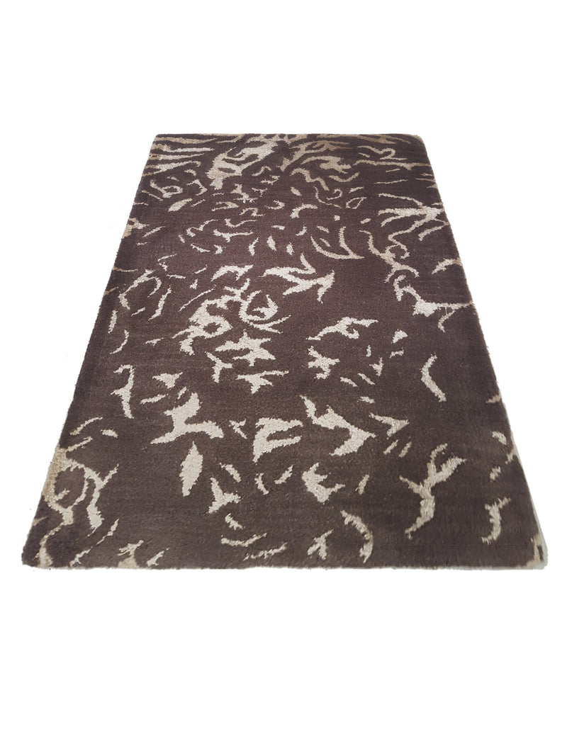 Aira Tempest 40732 Brown Taupe Transitional Hand Tufted Rug