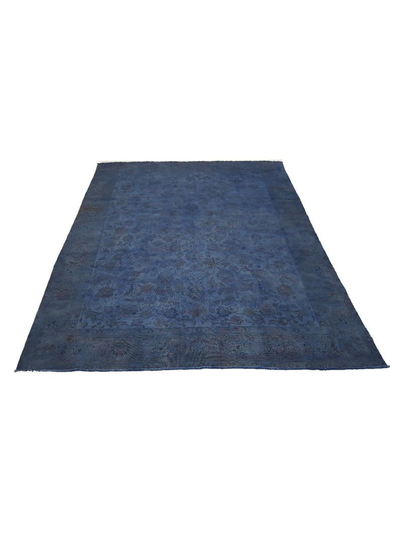 Pacific Vintage 40743 Navy Navy Vintage Hand Knotted Rug