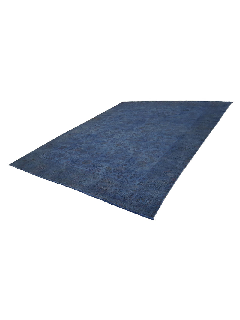 Pacific Vintage 40743 Navy Navy Vintage Hand Knotted Rug