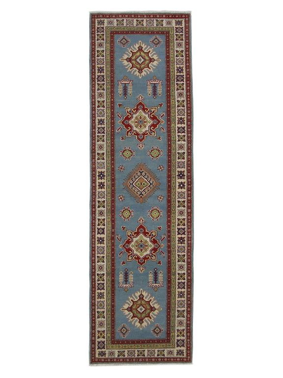 Pacific Kazak  Blue Ivory Traditional