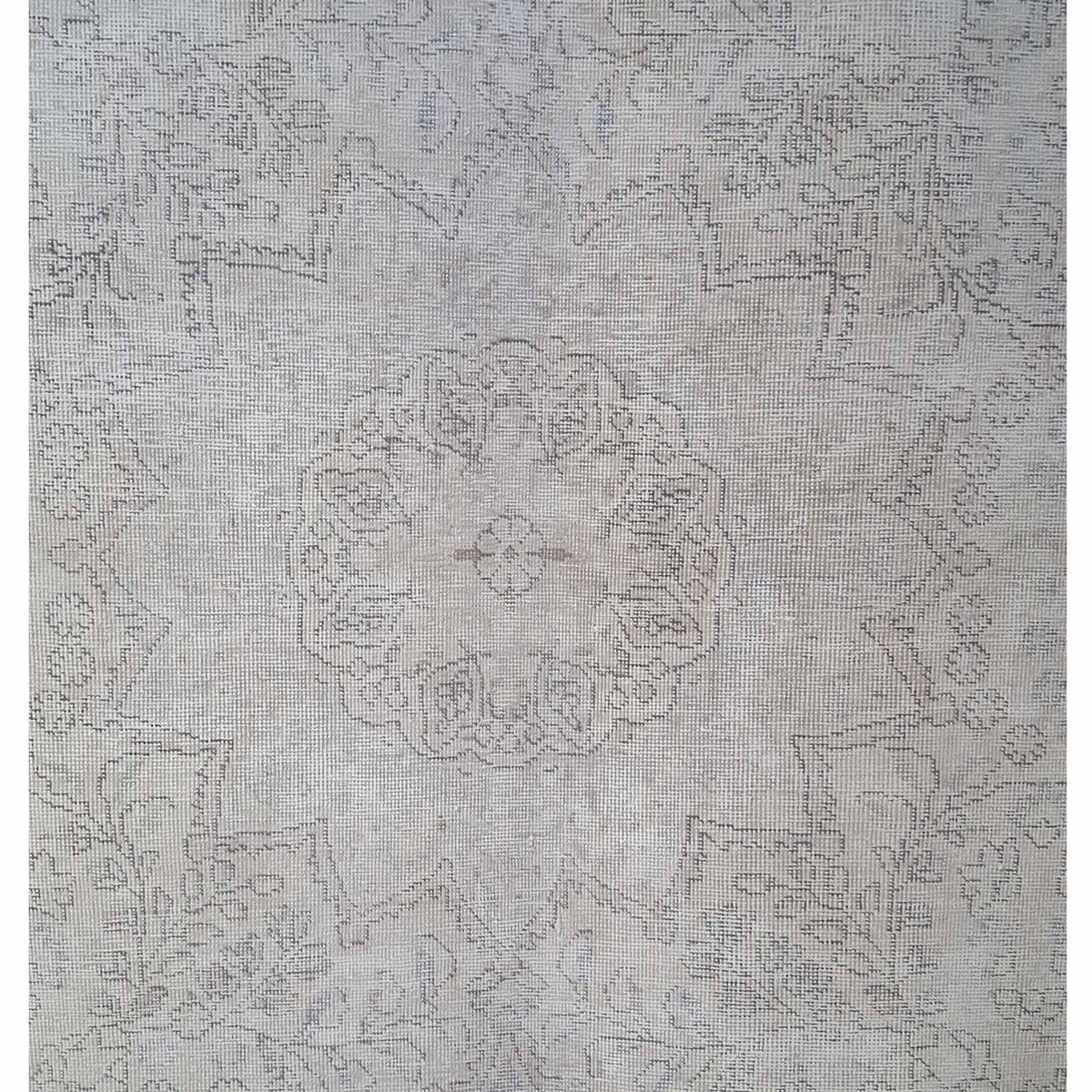 Pacific Vintage 40919 Beige Beige Vintage Hand Knotted Rug