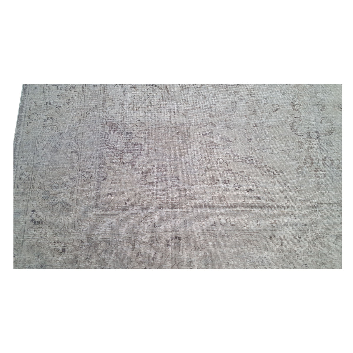 Pacific Vintage 40933 Beige Grey Vintage Hand Knotted Rug