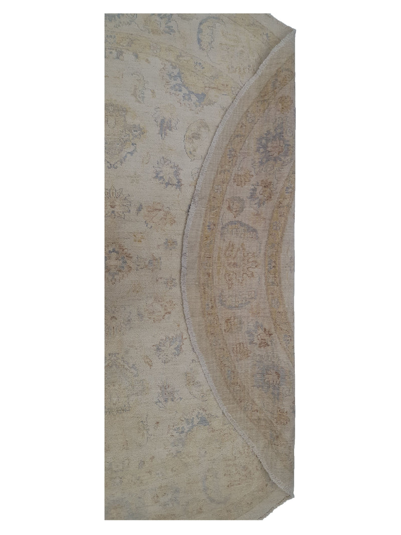 Pacific Ziegler 40938 Ivory Ivory Transitional Hand Knotted Rug