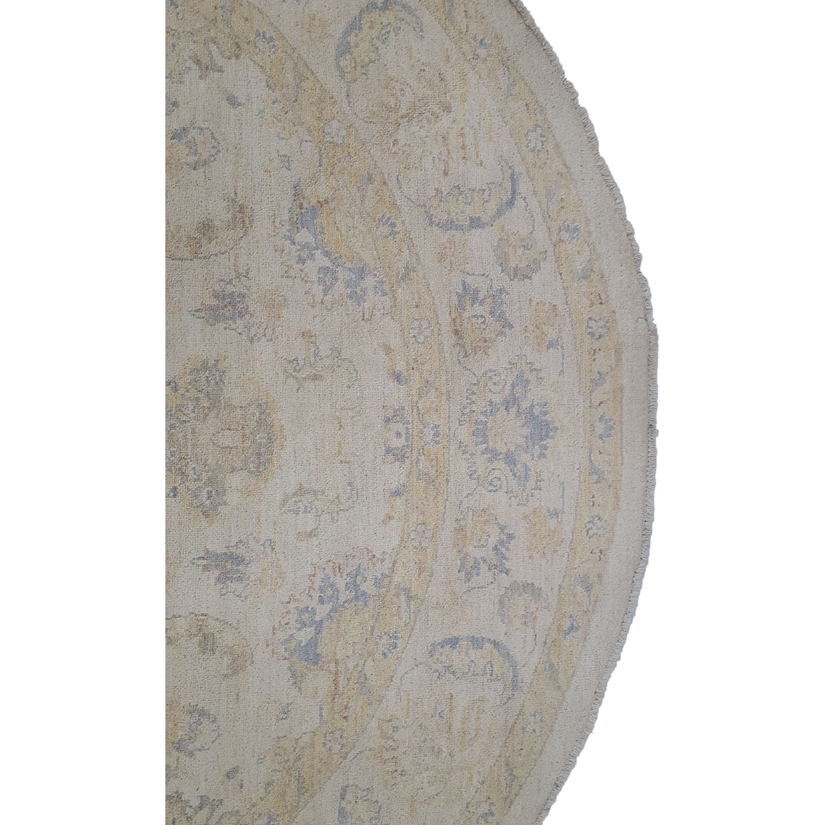 Pacific Ziegler 40938 Ivory Ivory Transitional Hand Knotted Rug
