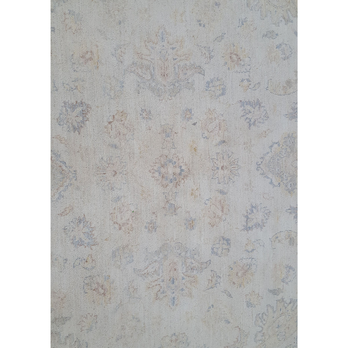 Pacific Ziegler 40938 Ivory Ivory Transitional Hand Knotted Rug