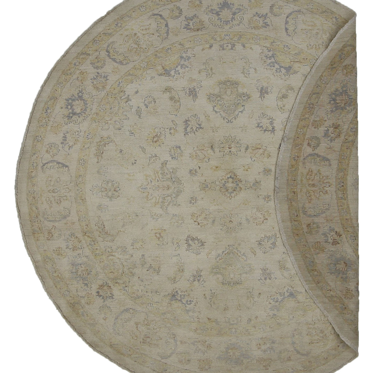 Pacific Ziegler 40938 Ivory Ivory Transitional Hand Knotted Rug
