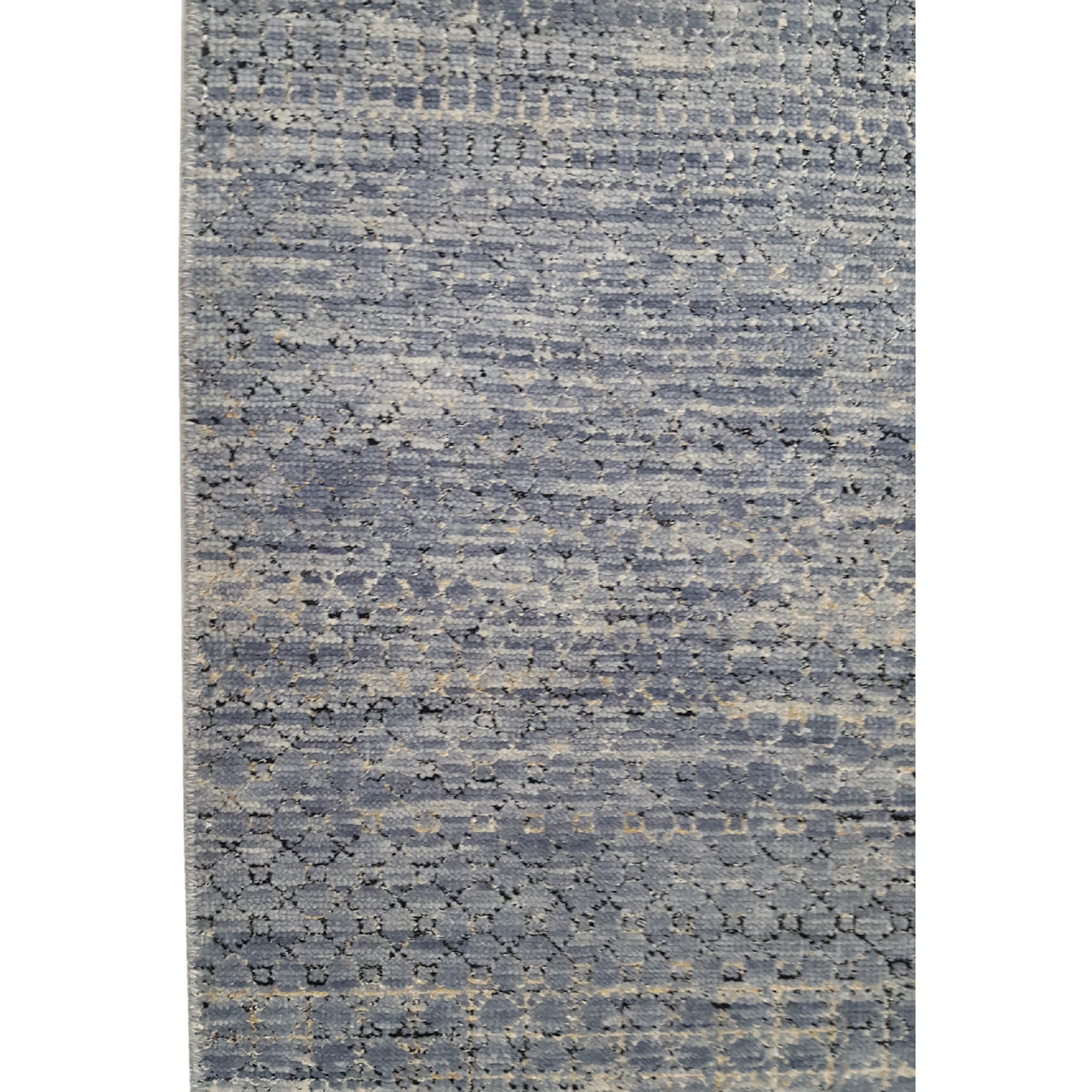 Pacific Soft Melody 40943 Grey Grey Transitional Hand Knotted Rug