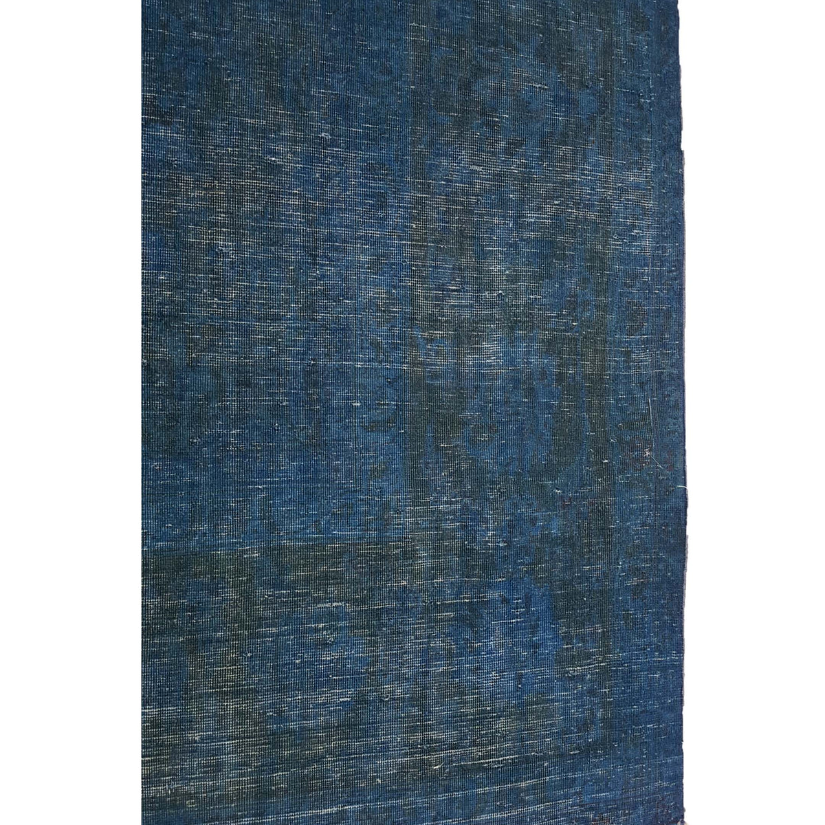 Pacific Overdyed 40947 Teal Teal Transitional Hand Knotted Rug