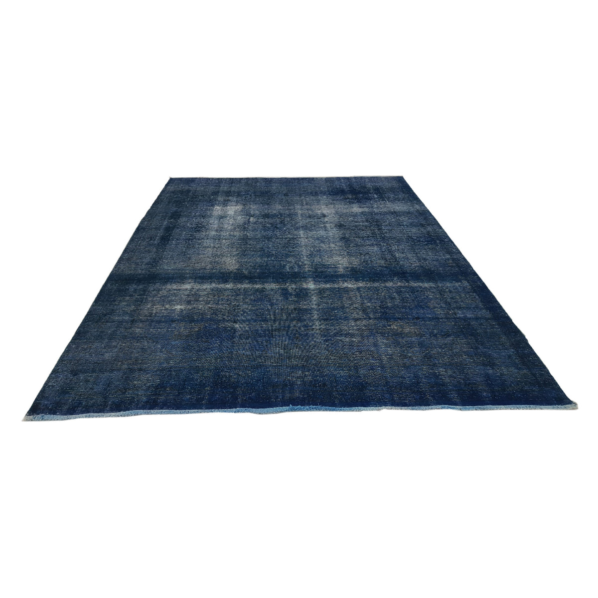 Pacific Overdyed 40952 Blue Blue Transitional Hand Knotted Rug