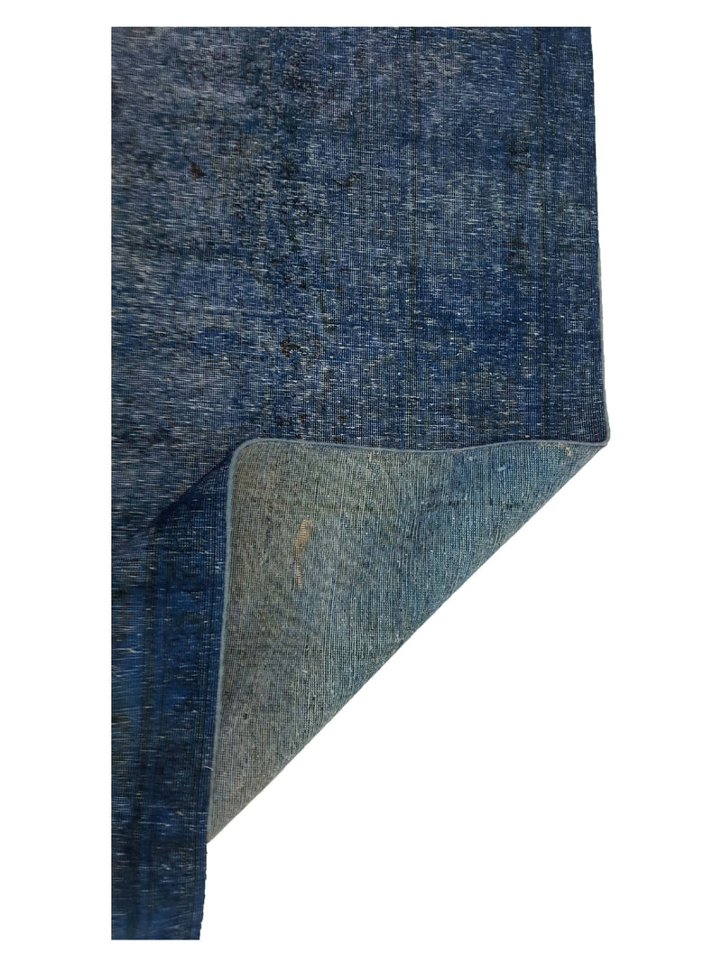 Pacific Overdyed 40952 Blue Blue Transitional Hand Knotted Rug