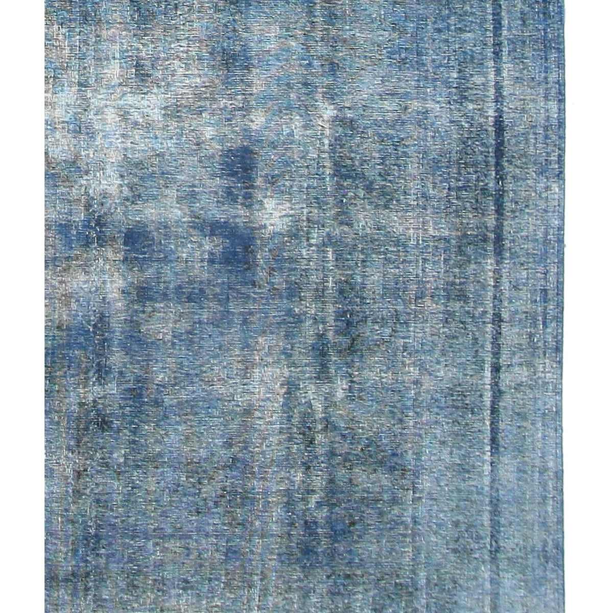 Pacific Overdyed 40955 Blue Blue Transitional Hand Knotted Rug
