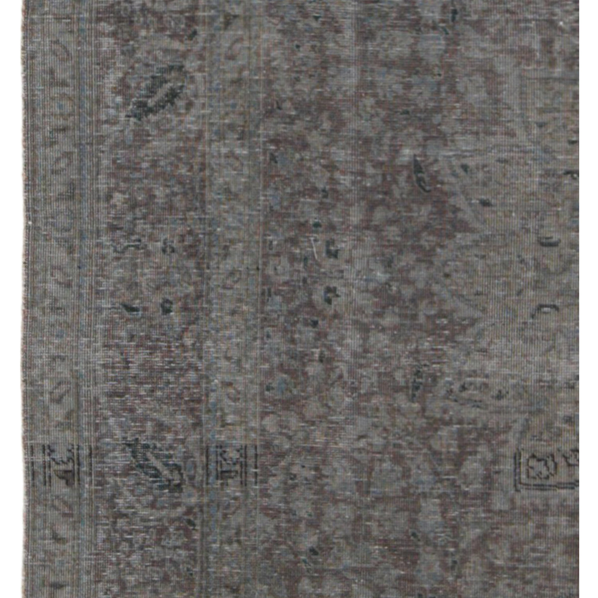 Pacific Vintage 40958 Grey Grey Vintage Hand Knotted Rug