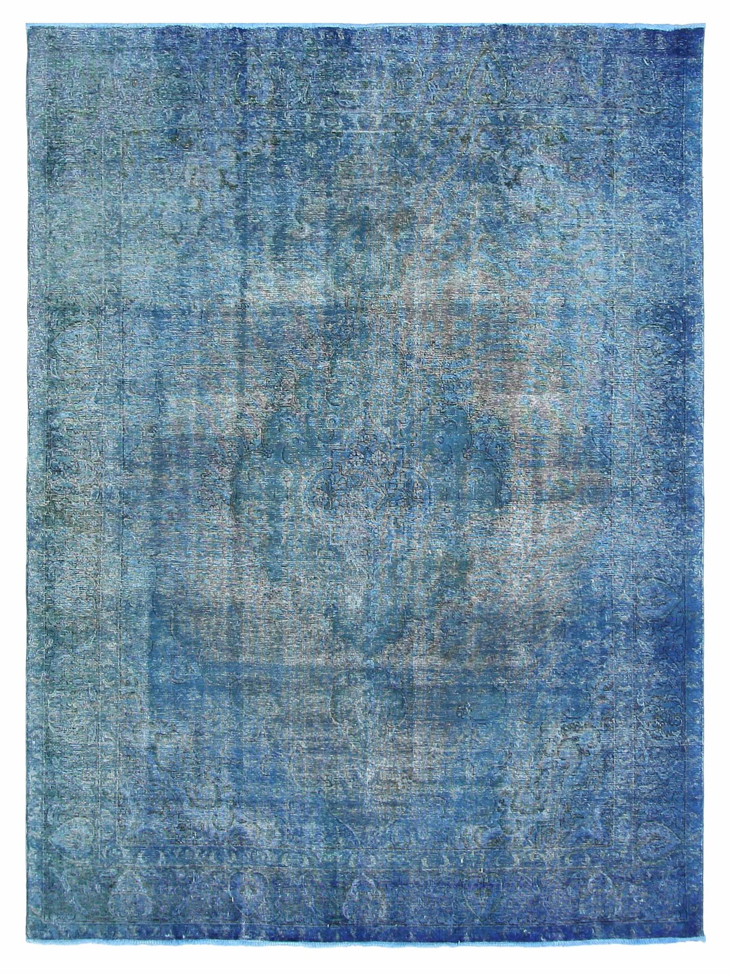 Pacific Overdyed  Teal Blue Transitional