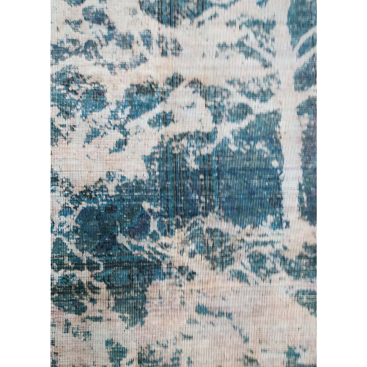 Pacific Overdyed 40967 Lt.Green Lt.Green Transitional Hand Knotted Rug