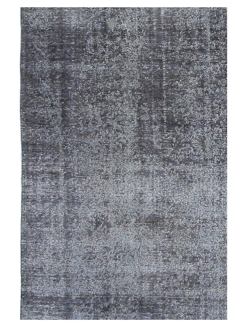 Pacific Overdyed 40969 Grey Grey Transitional Hand Knotted Rug
