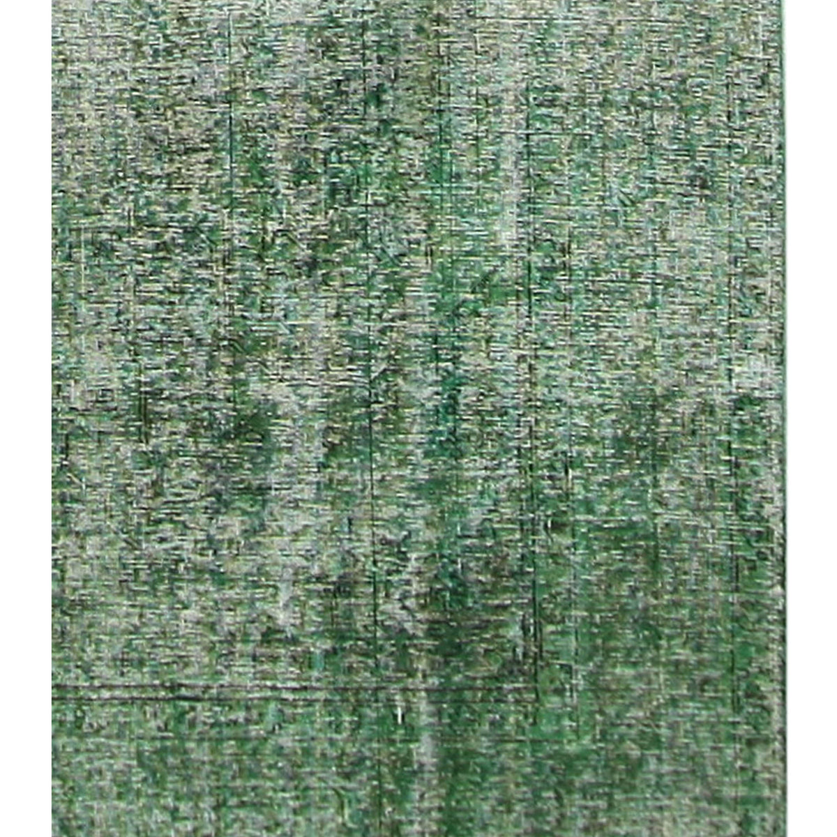 Pacific Overdyed 40970 Green Green Transitional Hand Knotted Rug