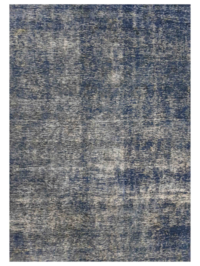 Pacific Overdyed 40972 Teal Teal Transitional Hand Knotted Rug