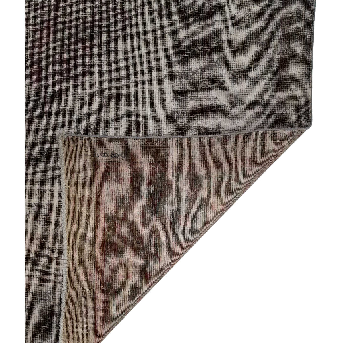 Pacific Overdyed 40973 Grey Grey Transitional Hand Knotted Rug