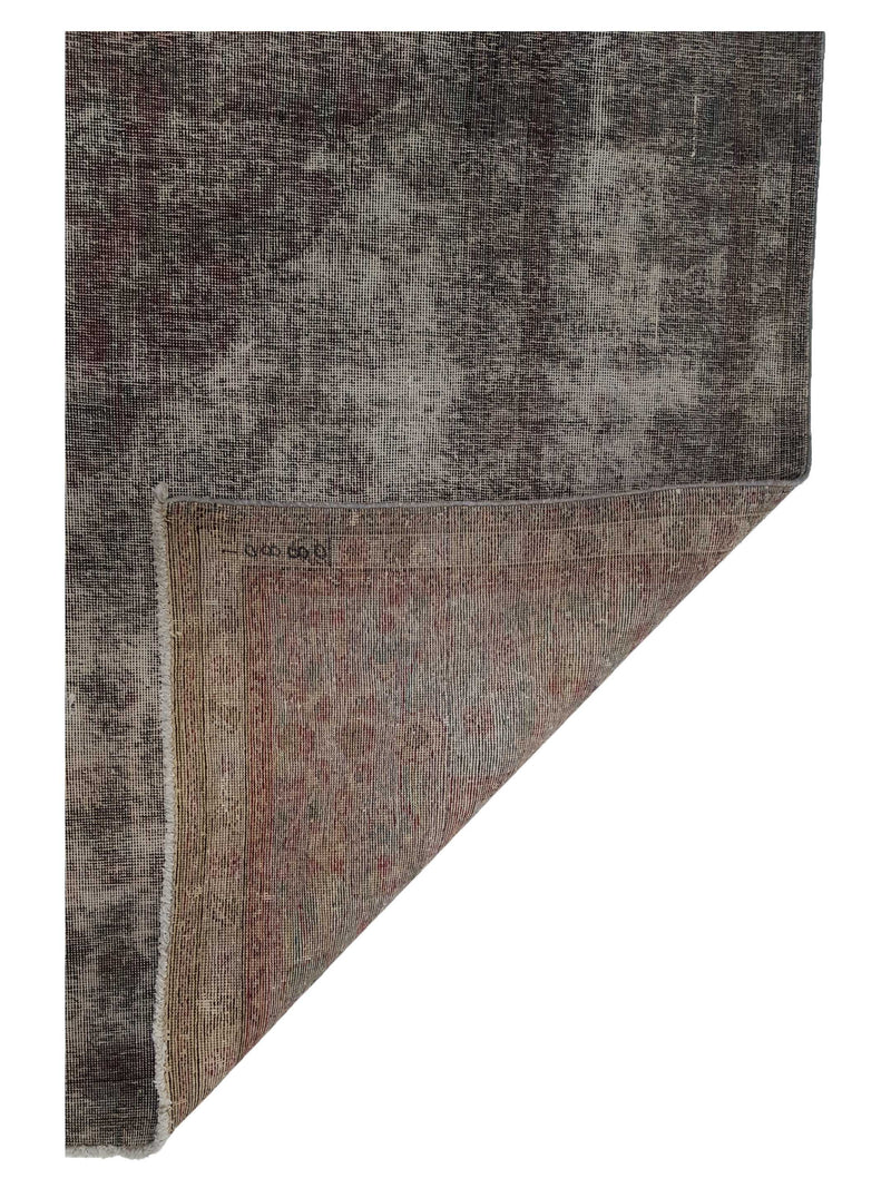 Pacific Overdyed 40973 Grey Grey Transitional Hand Knotted Rug