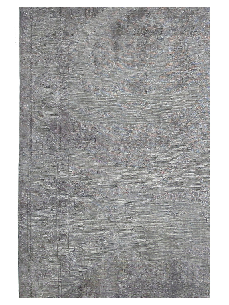 Pacific Overdyed 40975 Grey Grey Transitional Hand Knotted Rug