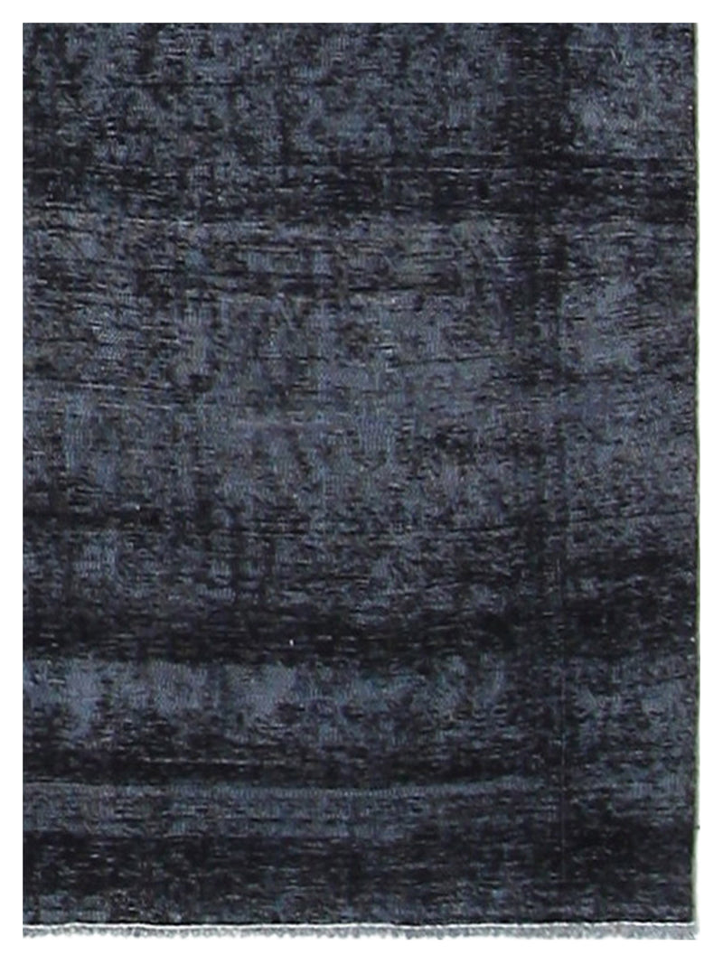 Pacific Overdyed 40976 Grey Chocolate Transitional Hand Knotted Rug