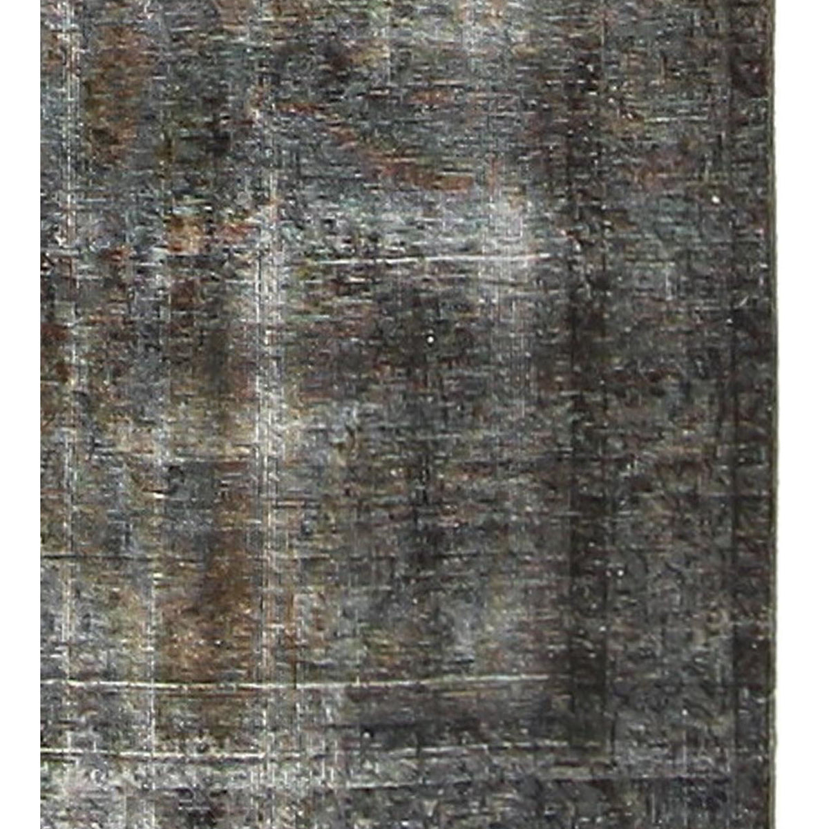 Pacific Overdyed 40985 Grey Grey Transitional Hand Knotted Rug