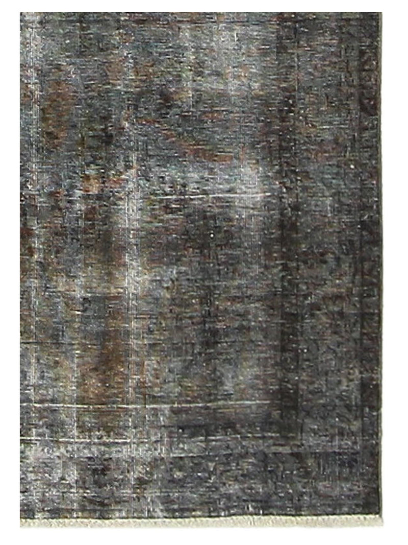 Pacific Overdyed 40985 Grey Grey Transitional Hand Knotted Rug