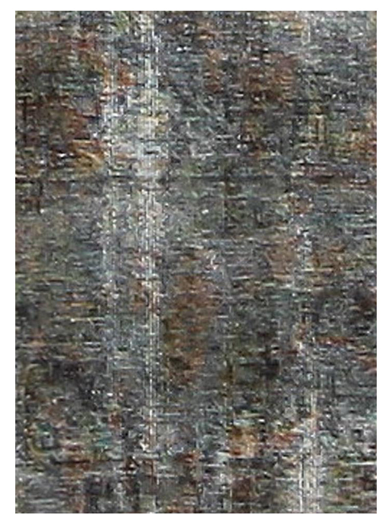 Pacific Overdyed 40985 Grey Grey Transitional Hand Knotted Rug