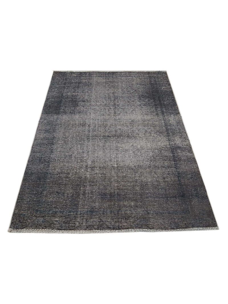 Pacific Overdyed 40987 Grey Grey Transitional Hand Knotted Rug