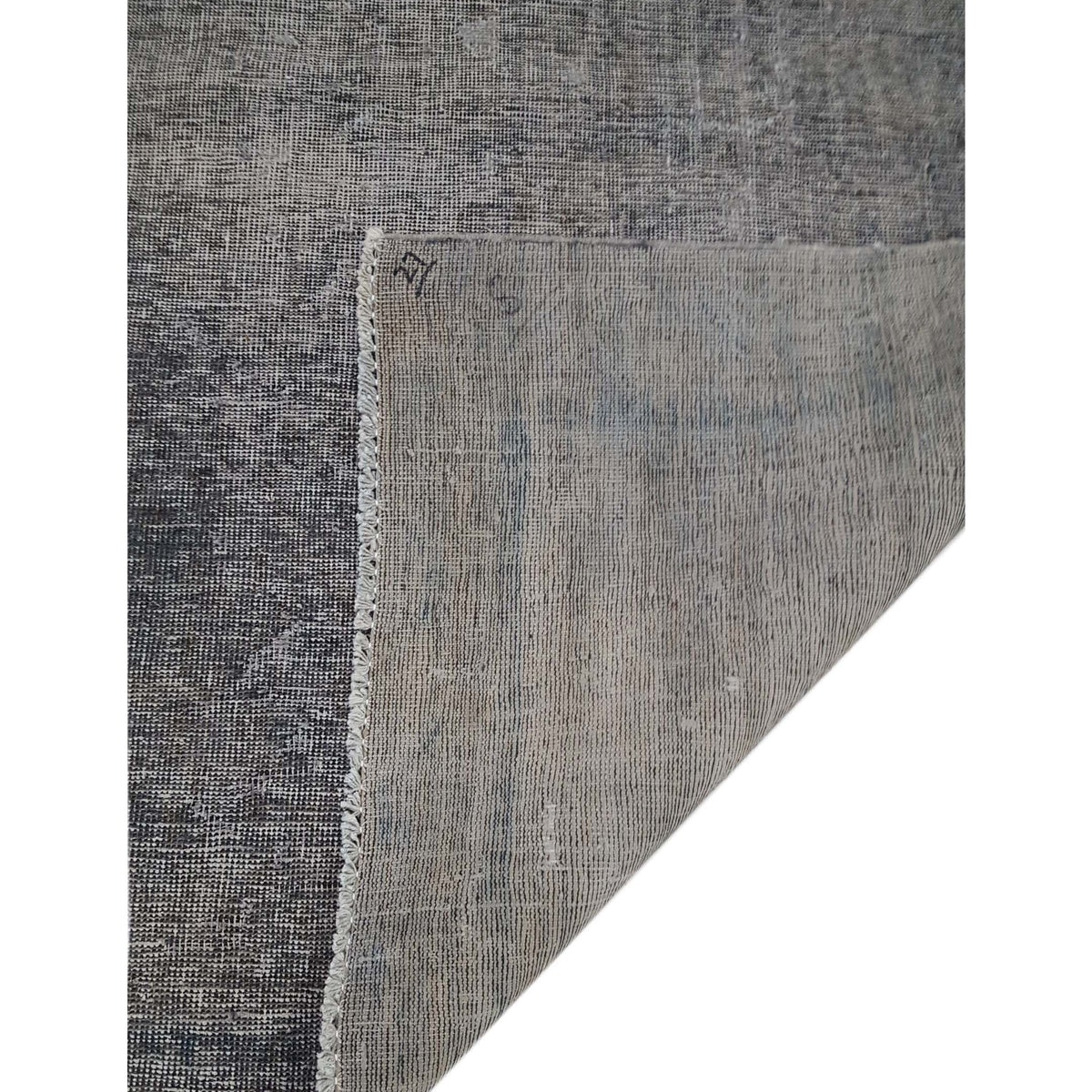 Pacific Overdyed 40987 Grey Grey Transitional Hand Knotted Rug