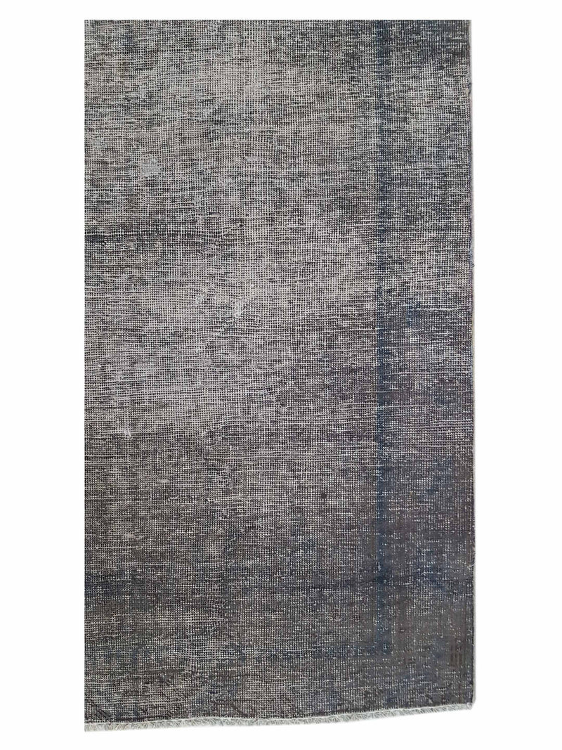 Pacific Overdyed 40987 Grey Grey Transitional Hand Knotted Rug