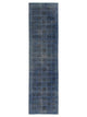 Pacific Vintage 40993 Blue Blue Vintage Hand Knotted Rug