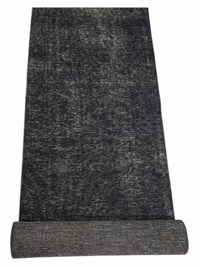 Pacific Vintage 40995 Grey Grey Vintage Hand Knotted Rug