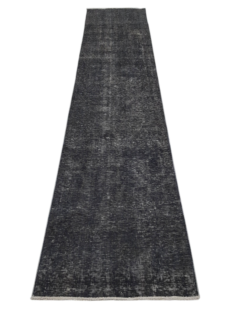 Pacific Vintage 40996 Grey Grey Vintage Hand Knotted Rug