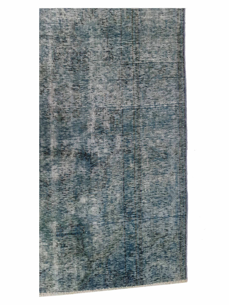 Pacific Overdyed 41011 Green Green Transitional Hand Knotted Rug