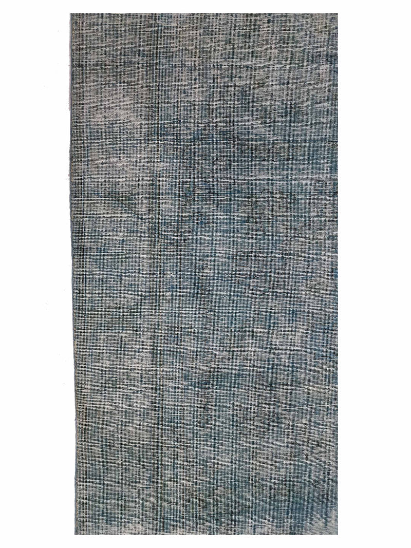 Pacific Overdyed 41011 Green Green Transitional Hand Knotted Rug
