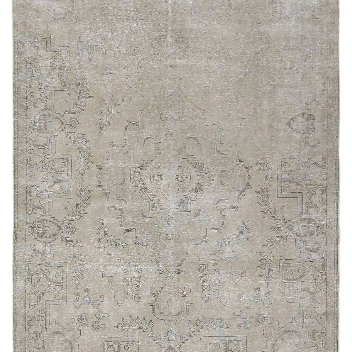 Pacific Vintage 41020 Ivory Ivory Vintage Hand Knotted Rug