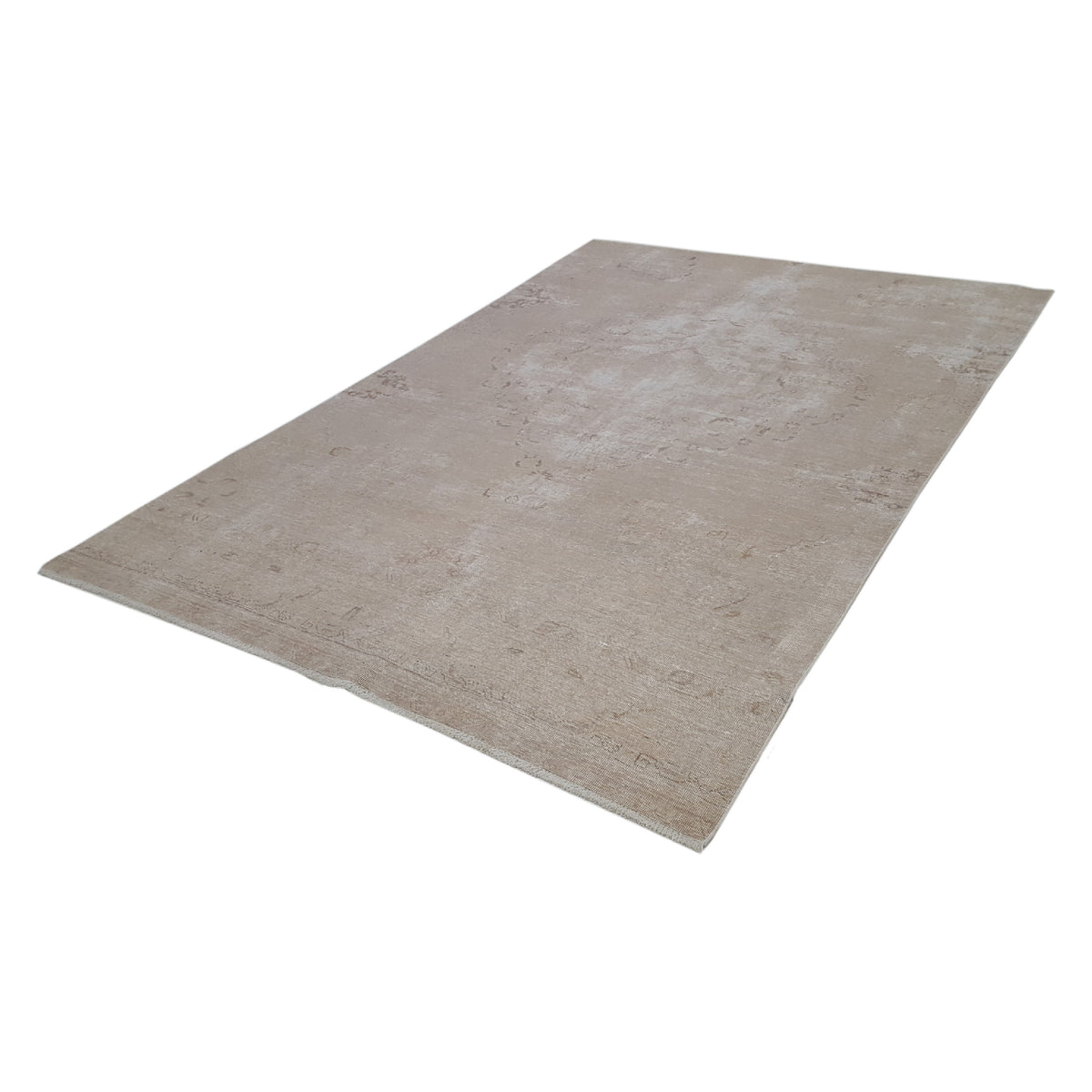 Pacific Vintage 41027 Beige Beige Vintage Hand Knotted Rug