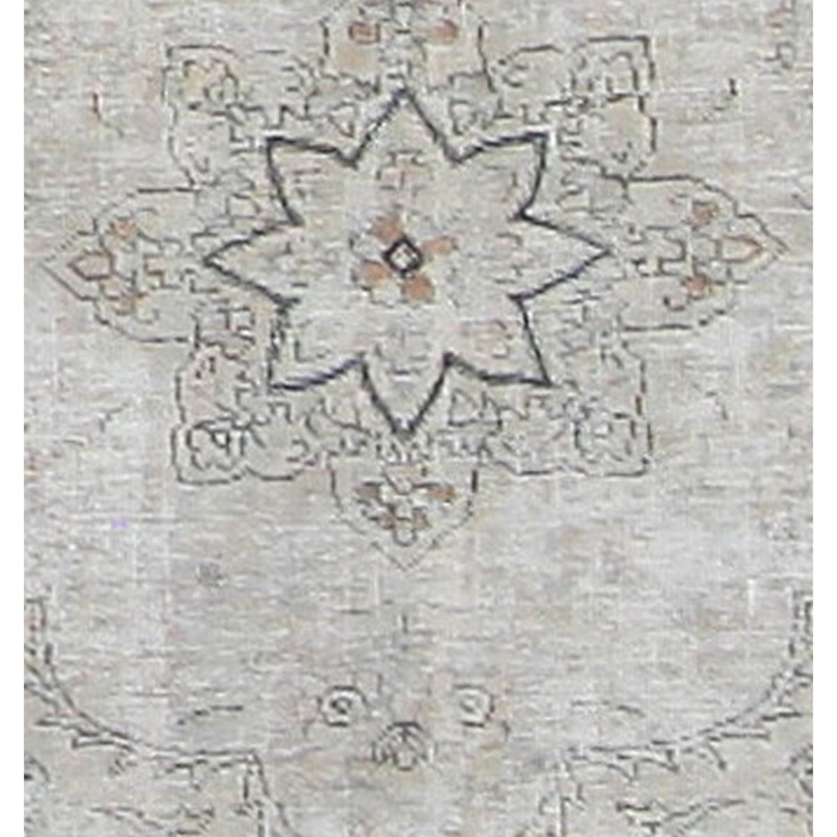 Pacific Vintage 41029 Beige Beige Vintage Hand Knotted Rug