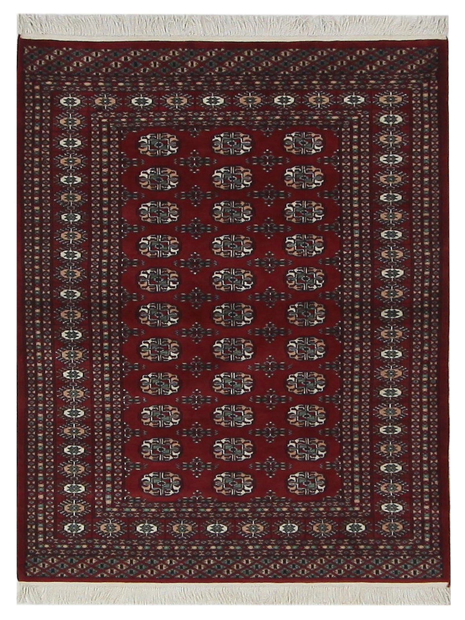 Pacific Bokhara  Red Red Traditional