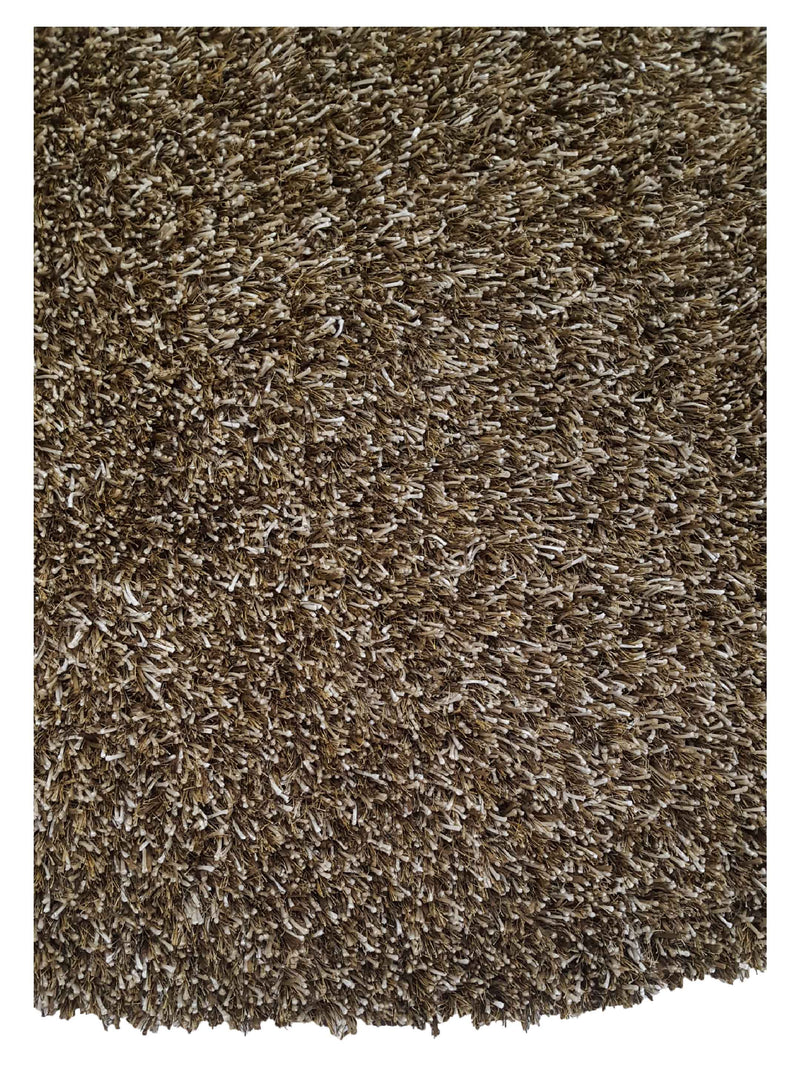 Aura Shag 41067 Mocha Shag Hand Woven Rug