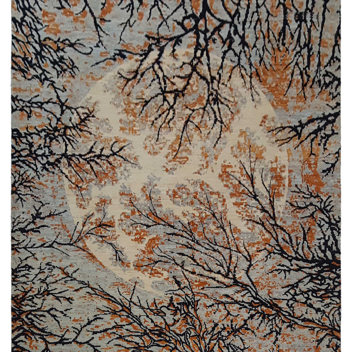 Pacific Modern  Lt.Blue Black Contemporary