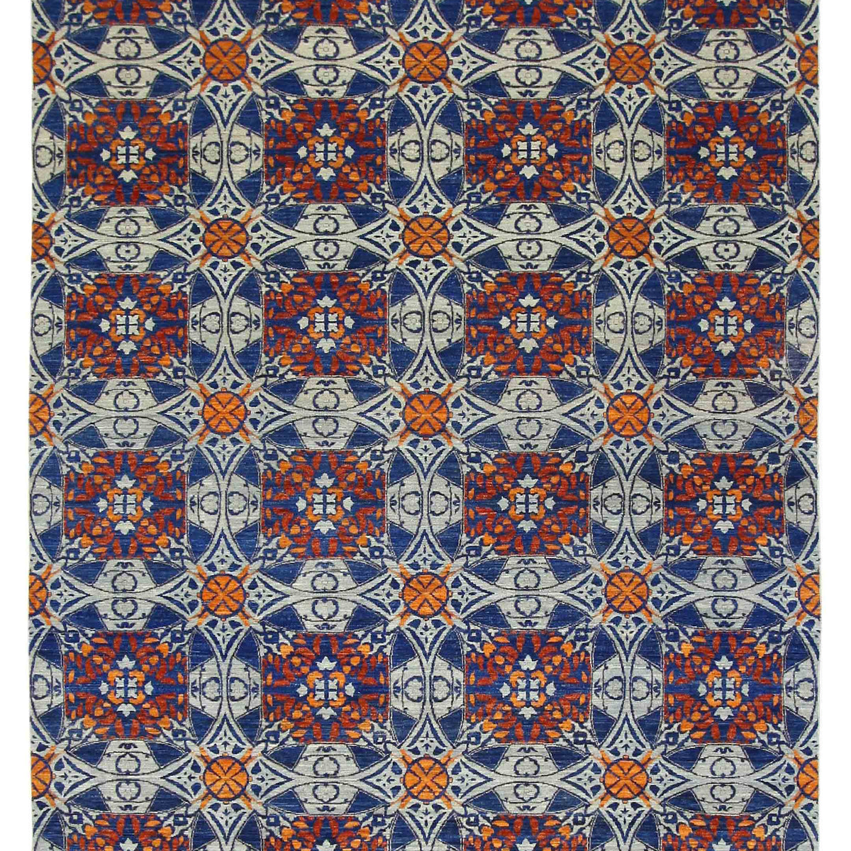 Pacific Modern  Blue Rust Contemporary