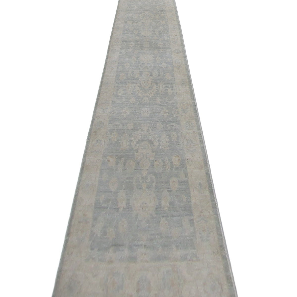 Pacific Ziegler 41129 Lt.Blue Beige Traditional Hand Knotted Rug