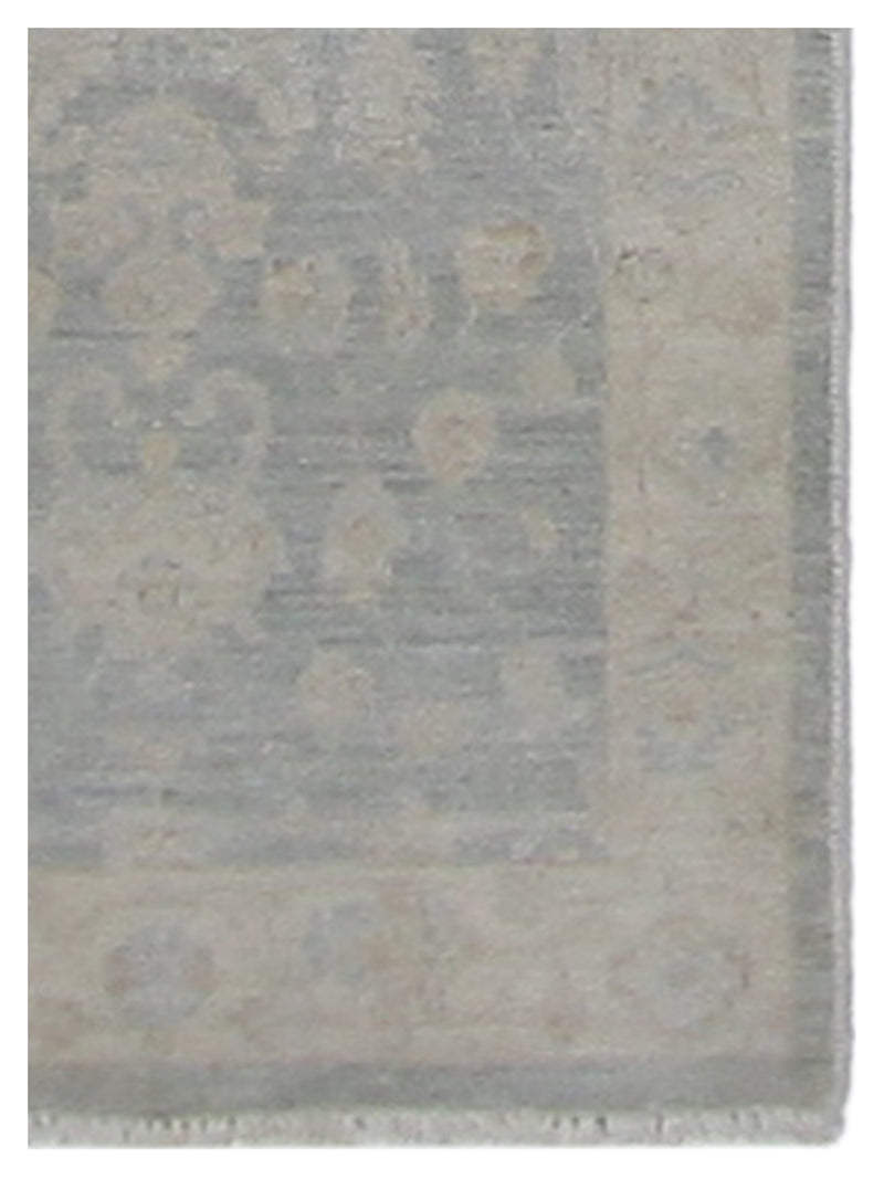 Pacific Ziegler 41129 Lt.Blue Beige Traditional Hand Knotted Rug