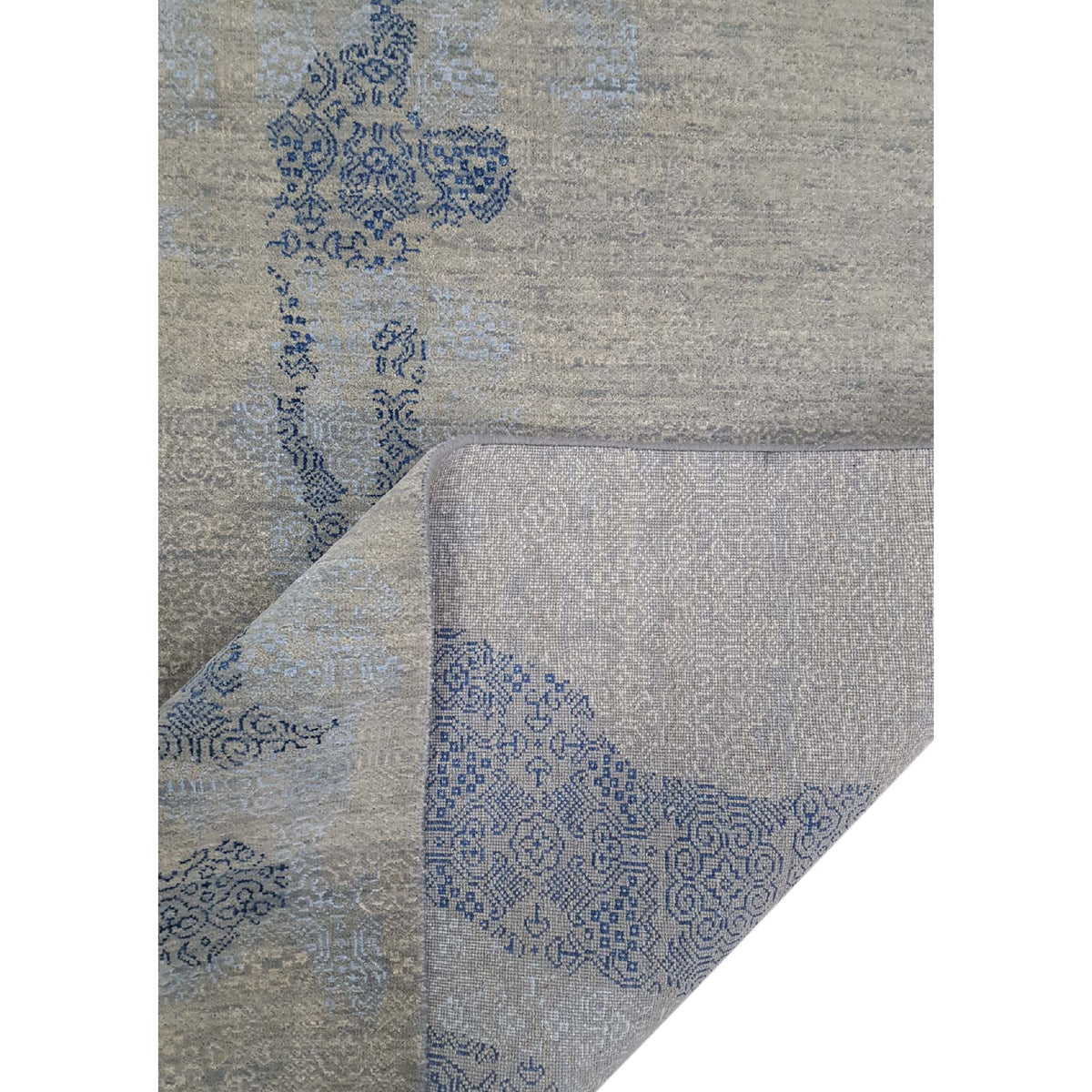 Pacific Erase 41170 Blue Sky Modern Hand Knotted Rug